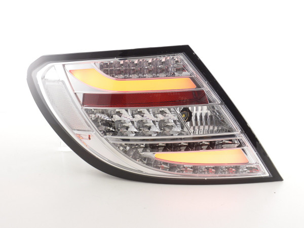 LED Rückleuchten Set Mercedes C-Klasse W204 07-11 chrom