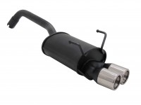 Novus Sportauspuff passend für Fiat 500 2x76mm Edelstahl Novus Sportauspuff passend für Fiat 500 2x76mm Edelstahl