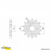 Ritzel 14 Zähne Teilung 420 passend für Honda Ritzel 14 Zähne Teilung 420 passend für Honda