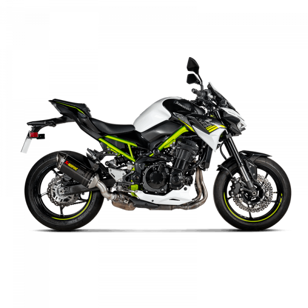 Akrapovic Slip-On Line (Carbon) Auspuff passend für Kawasaki Z900 A2 Modelljahr 2018–2021