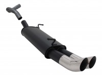 Novus Sportauspuff passend für Seat Ibiza 6L 2x76mm DTM Novus Sportauspuff passend für Seat Ibiza 6L 2x76mm DTM