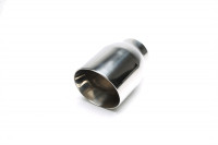 TA Technix Endrohr Edelstahl 110mm oval angeschrägt universell verwendbar TA Technix Endrohr Edelstahl 110mm oval angeschrägt universell verwendbar