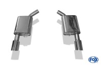 FOX Endschalldämpfer passend für Audi A6 4G 2,0l TFSI / 2,8l FSI FOX Endschalldämpfer passend für Audi A6 4G 2,0l TFSI / 2,8l FSI