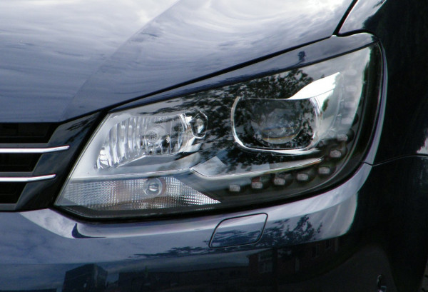 Scheinwerferblendensatz ABS, für Fahrzeuge mit Xenon Scheinwerfern für VW Caddy 2K