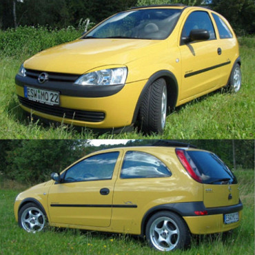 K.A.W. PlusKit Sportfahrwerk für Opel Corsa C ab 09/2000 bis 12/2009