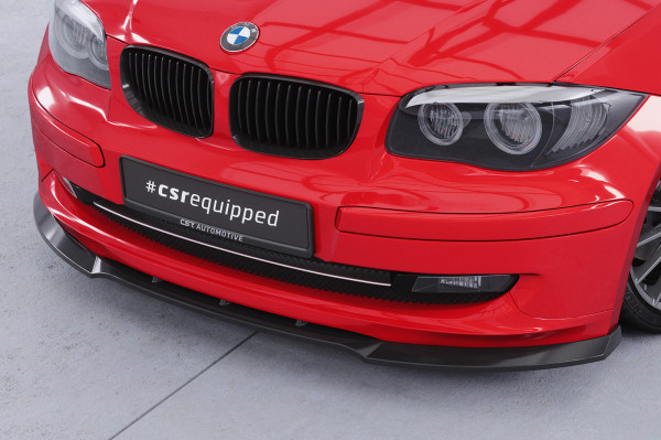 Cup-Spoilerlippe mit ABE für BMW 1er E81 / E87 CSL841 Schwarz Strukturiert