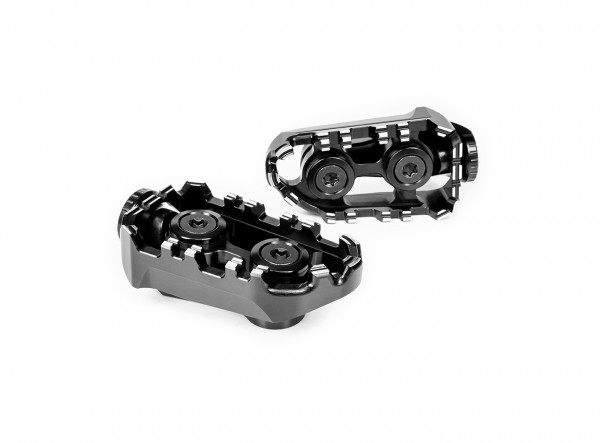 Gilles TECH-X Enduro Fußrasten schwarz für BMW F850GS/R1200GS (Adv.)/R1250GS (Adv.)/R1300GS 2014-