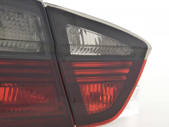 Rückleuchten Set BMW 3er E90 Limo, Bj.05-08 rot/schwarz