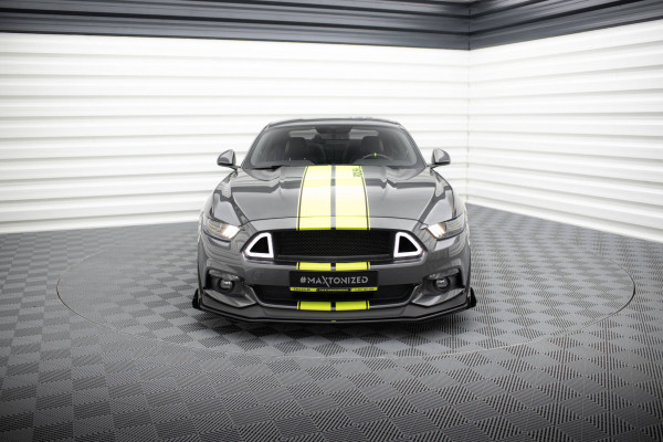 Street Pro Front Ansatz + Flaps passend für Ford Mustang GT Mk6