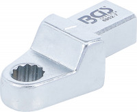BGS Einsteck-Ringschlüssel 7 mm mit 9x12 mm Aufnahme BGS Einsteck-Ringschlüssel 7 mm mit 9x12 mm Aufnahme