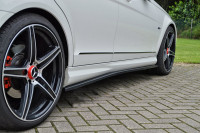 Seitenschweller im Cup Look passend für Mercedes C W204/S204 AMG-Line, Limousine + T-Modell Seitenschweller im Cup Look passend für Mercedes C W204/S204 AMG-Line, Limousine + T-Modell