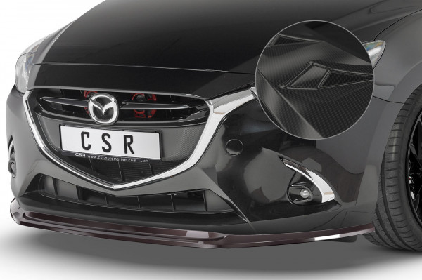 TEST für Mazda 2 (Typ DJ) CSL437-C Carbon Look Hochglanz