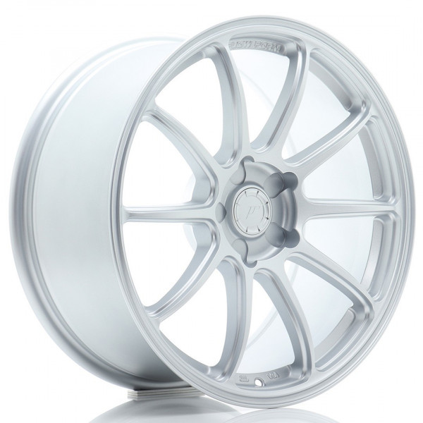 JR Wheels SL04 18x8 ET20-35 5H Blank Silver