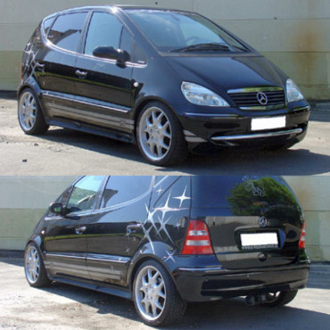 K.A.W. Tieferlegungsfedern passend für Mercedes A-KLASSE W168