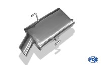 FOX Endschalldämpfer passend für Peugeot 406 Limousine/Coupé - 106x71 Typ 38 FOX Endschalldämpfer passend für Peugeot 406 Limousine/Coupé - 106x71 Typ 38