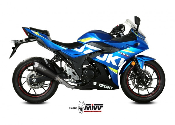 MIVV DELTA RACE Edelstahl SUZUKI GSX 250 R 2017 >