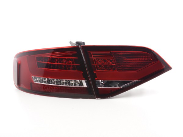 LED Rückleuchten Set Lightbar Audi A4 B8 8K Limo Bj. 07-11 rot/klar