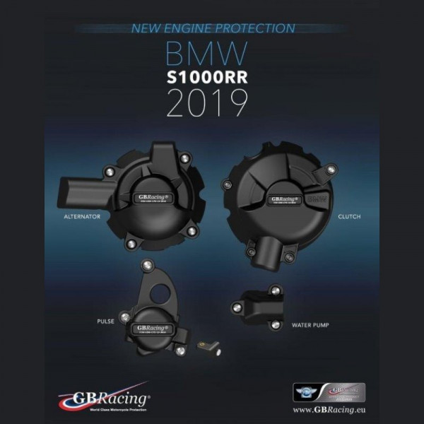 GB Racing Motor Protektor Set BMW S 1000 RR 2019- / M 1000 RR 2021- / S 1000 R 2021-
