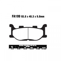 EBC-FA199 V Bremsbeläge passend für Yamaha EBC-FA199 V Bremsbeläge passend für Yamaha