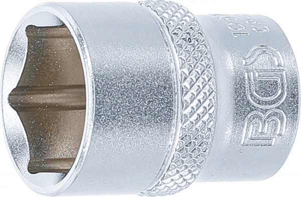 BGS Steckschlüssel-Einsatz 16 mm Sechskant mit Innenvierkant 3/8 Zoll