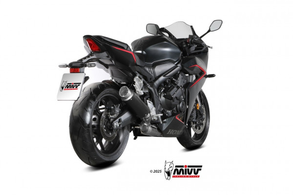 MIVV Komplettanlage GP-Pro Edelstahl Schwarz HONDA CBR 650 R 24-25