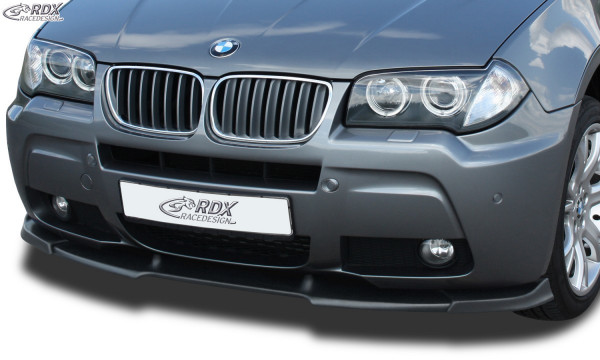 RDX Frontspoiler VARIO-X für BMW X3 E83 M-Technik 2006+ Frontlippe Front Ansatz Vorne Spoilerlippe