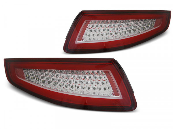 LED BAR Rücklichter rot weiß dynamische Blinker passend für Porsche 911 997 04-09