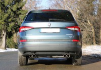 FOX Endschalldämpfer passend für Skoda Kodiaq 4x4 – 2x80 Typ 25 rechts/links FOX Endschalldämpfer passend für Skoda Kodiaq 4x4 – 2x80 Typ 25 rechts/links