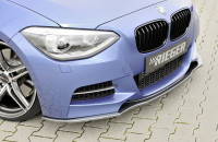 Rieger Spoilerschwert carbon look für BMW 1er F20 (1K4) Lim. / 4-tür. 09.11-03.2015 (bis Facelift) Ausführung: Schwarz matt