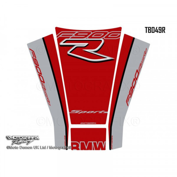 Motografix 3D Gel Tank Pad Protector passend für BMW F 900 R 2020