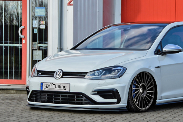Spoilerschwert Frontspoiler für VW Golf 7 R+ R-Line Facelift