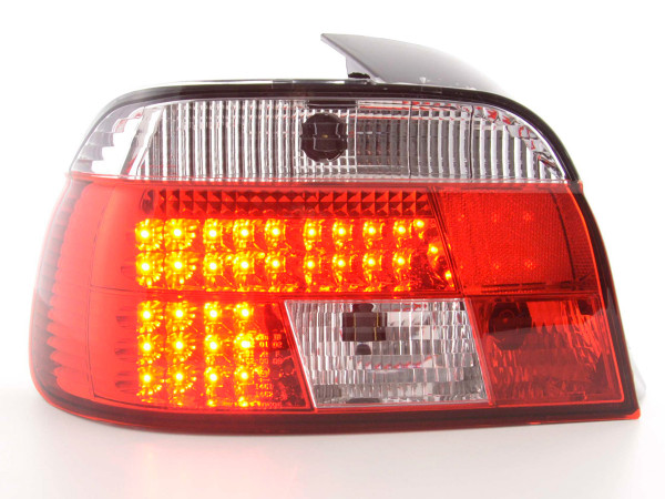 LED Rückleuchten Set BMW 5er Limousine Typ E39 95-00 klar/rot