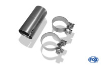 FOX Verbindungsrohr passend für Fiat 500 / 500C 48mm Edelstahl FOX Verbindungsrohr passend für Fiat 500 / 500C 48mm Edelstahl
