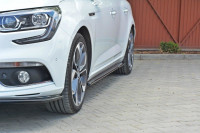 Seitenschweller Ansatz passend für Renault Megane Mk4 Hatchback Schwarz Matt Seitenschweller Ansatz passend für Renault Megane Mk4 Hatchback Schwarz Matt