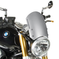 Barracuda Windschild Aerosport Aluminium silber passend für BMW RnineT Barracuda Windschild Aerosport Aluminium silber passend für BMW RnineT