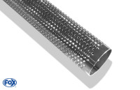 FOX Perforiertes Rohr Ø100mm Länge 450mm aus Edelstahl FOX Perforiertes Rohr Ø100mm Länge 450mm aus Edelstahl