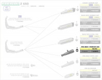 Arrow PRO-RACE Endschalldämpfer Kit passend für Kawasaki NINJA 650 17-19 Arrow PRO-RACE Endschalldämpfer Kit passend für Kawasaki NINJA 650 17-19