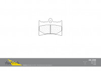 alpha Technik Bremsbelag Racing ohne ABE alpha Technik Bremsbelag Racing ohne ABE