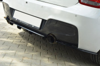 Mittlerer Diffusor Heck Ansatz Für BMW 1er F20/F21 M-Power Im DTM LOOK Schwarz Matt
