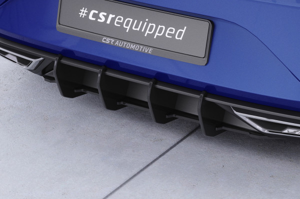 Racing Diffusor / Heckansatz passend für Seat Leon 4 (Typ KL) ab 2020