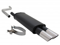 Novus Sportauspuff passend für VW Polo 2/3 86C 2x90mm SR-Design Novus Sportauspuff passend für VW Polo 2/3 86C 2x90mm SR-Design