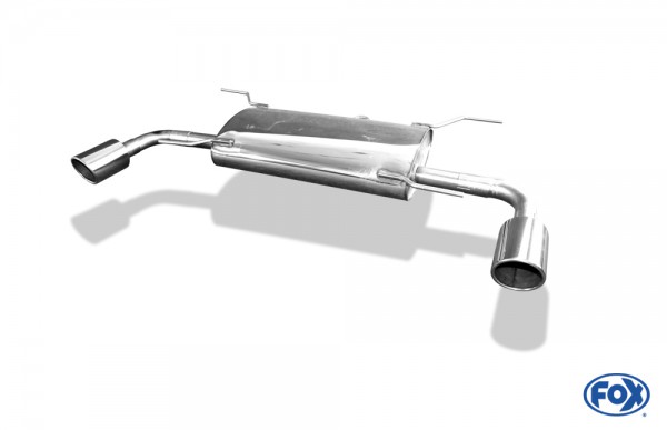 FOX Endschalldämpfer passend für Mazda 6 GJ Kombi – 1x100 Typ 16 rechts/links