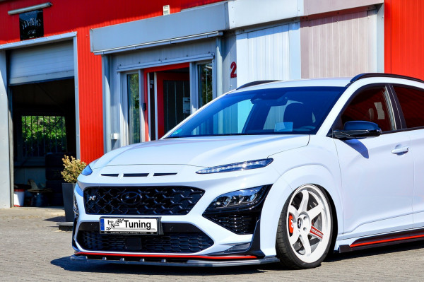 Cup Frontspoilerlippe für Hyundai Kona N + N-Line ab Bj.2020-