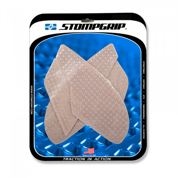 Stompgrip Traction Pad für Suzuki SV650 / X / S 16-22 Volcano Klar