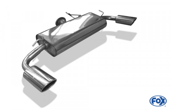 FOX Endschalldämpfer passend für Mitsubishi Lancer CYO 2,0l D 103kW