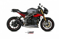 MIVV Suono Black Steel Endschalldämpfer passend für Triumph Speed Triple 1050 (16–17) MIVV Suono Black Steel Endschalldämpfer passend für Triumph Speed Triple 1050 (16–17)
