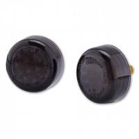 SHIN YO Micro Disc LED Blinker Schwarz/Getönt E-geprüft (Paar) SHIN YO Micro Disc LED Blinker Schwarz/Getönt E-geprüft (Paar)