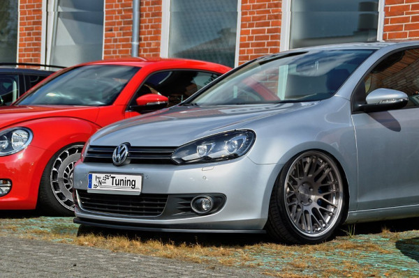 CUP Frontspoilerlippe für VW Golf 6 1K