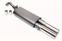 TA Technix Sportendschalldämpfer 2x76mm passend für VW Golf II TA Technix Sportendschalldämpfer 2x76mm passend für VW Golf II