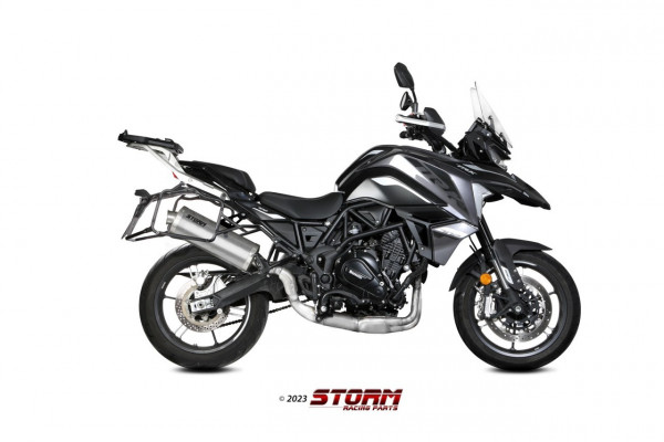 STORM By MIVV Oval Edelstahl BENELLI TRK 702-X 23-24